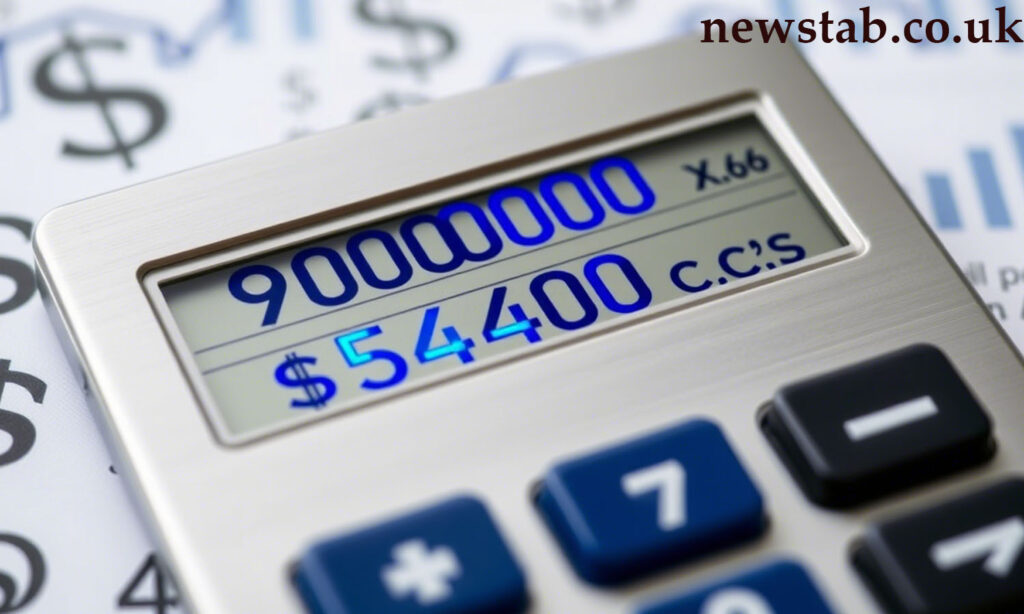 900k 0.06 cents equals dollars