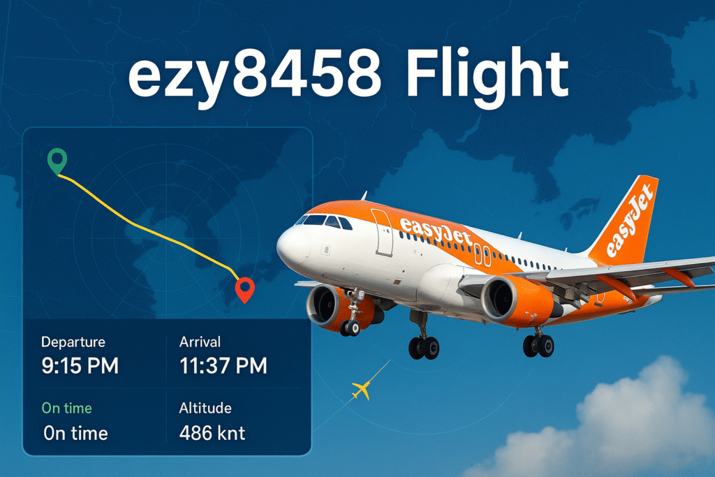 ezy8458 Flight Real-Time: The Ultimate Guide for Live Tracking, Status Updates, and Traveler Insights
