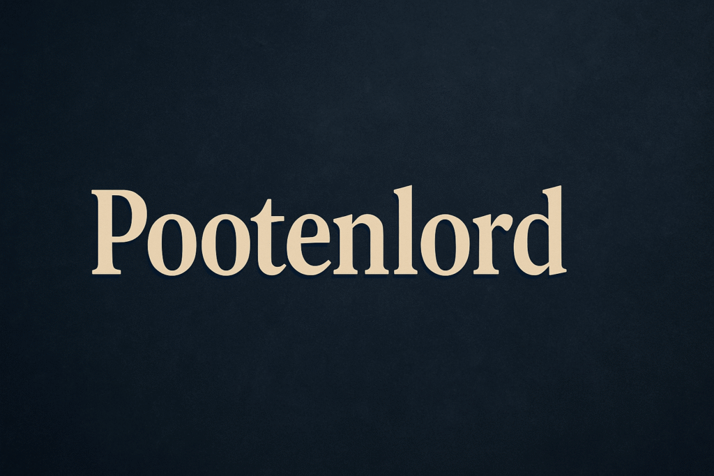 Pootenlord: Exploring the Rise, Meaning, and Digital Influence of a Modern Unique Keyword