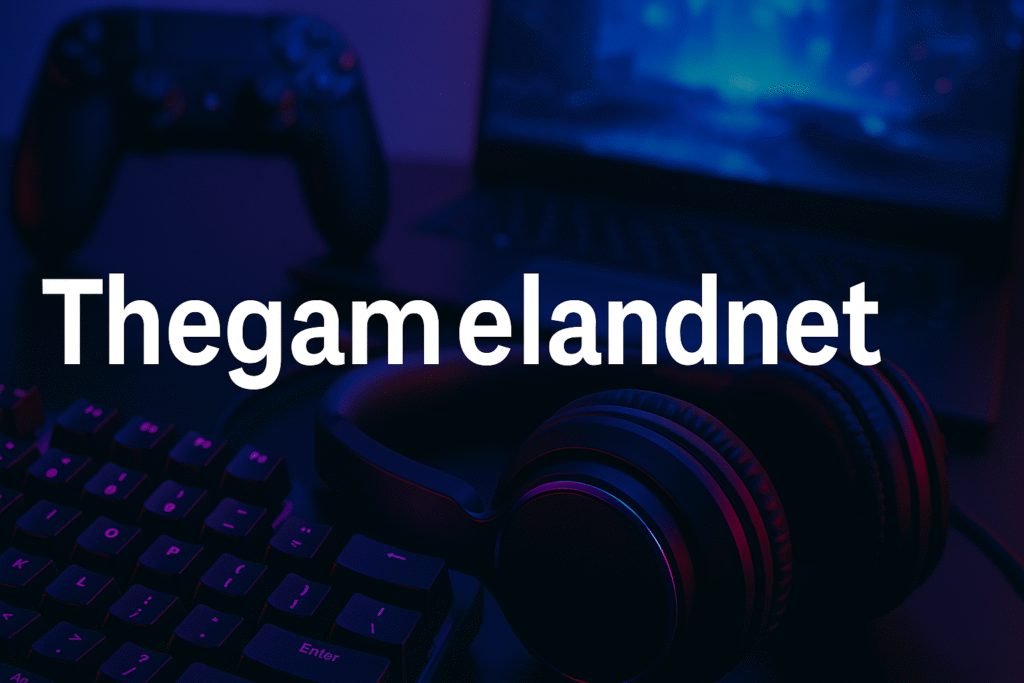 Thegamelandnet: A Deep Dive Into the Digital World of Interactive Entertainment