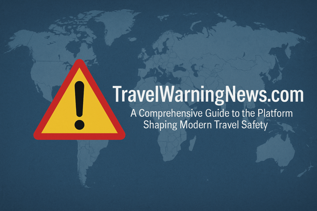 TravelWarningNews com: A Comprehensive Guide to the Platform Shaping Modern Travel Safety