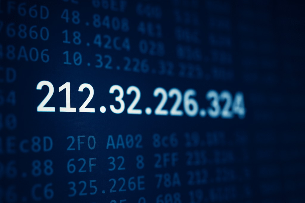 The Digital Significance of 212.32.226.324 in Modern Networking