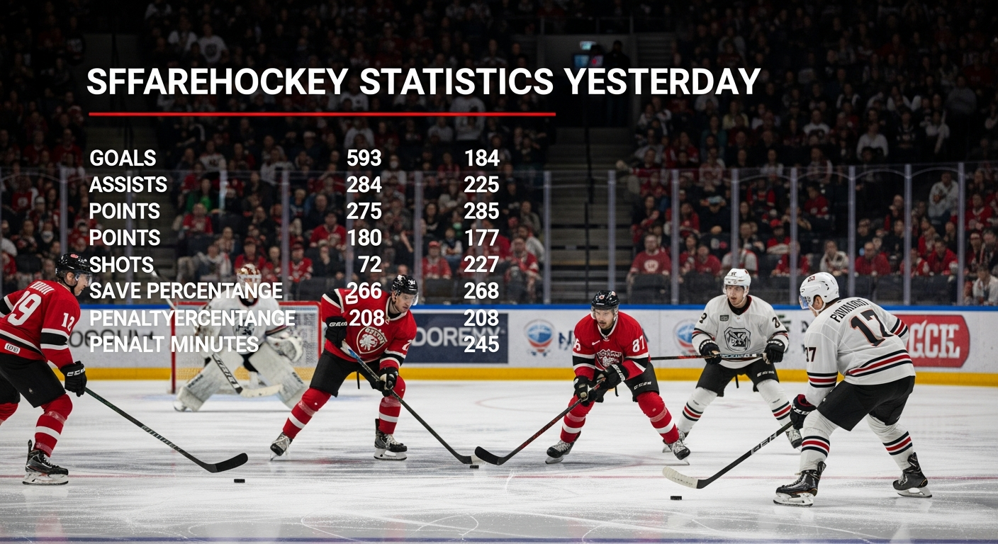 Sffarehockey Statistics Yesterday