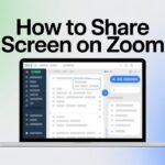 how to share screen on zoom
