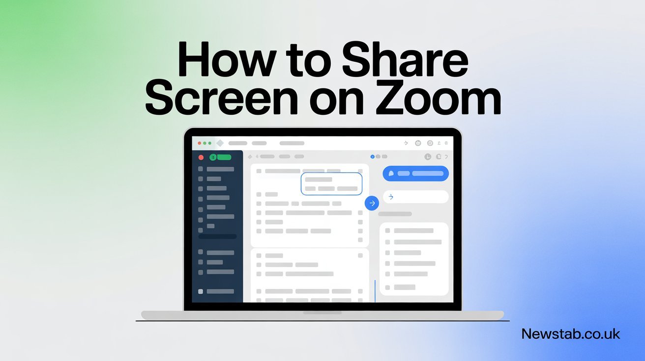 how to share screen on zoom