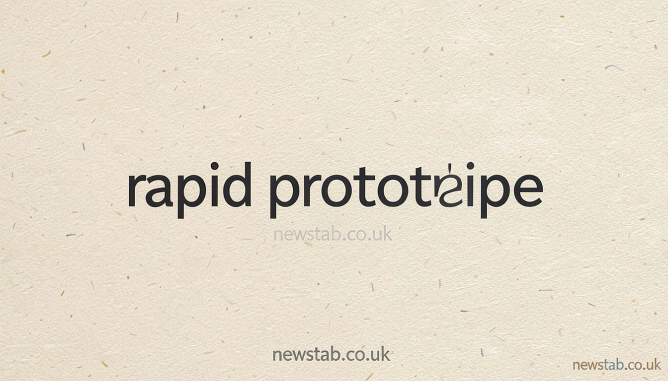 rapid prototype