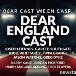 Theater cast list for Dear England